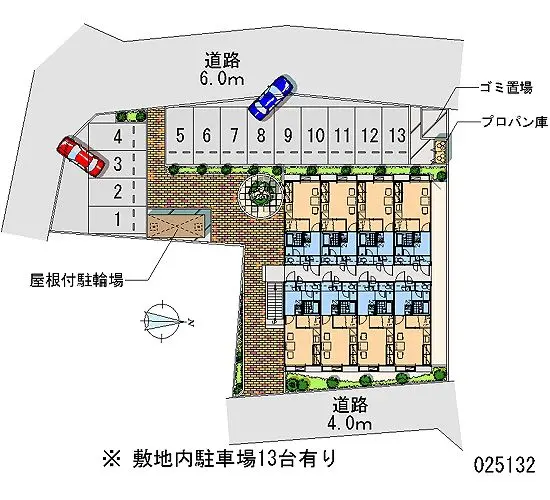 ★手数料０円★糸島市篠原東　月極駐車場（LP）